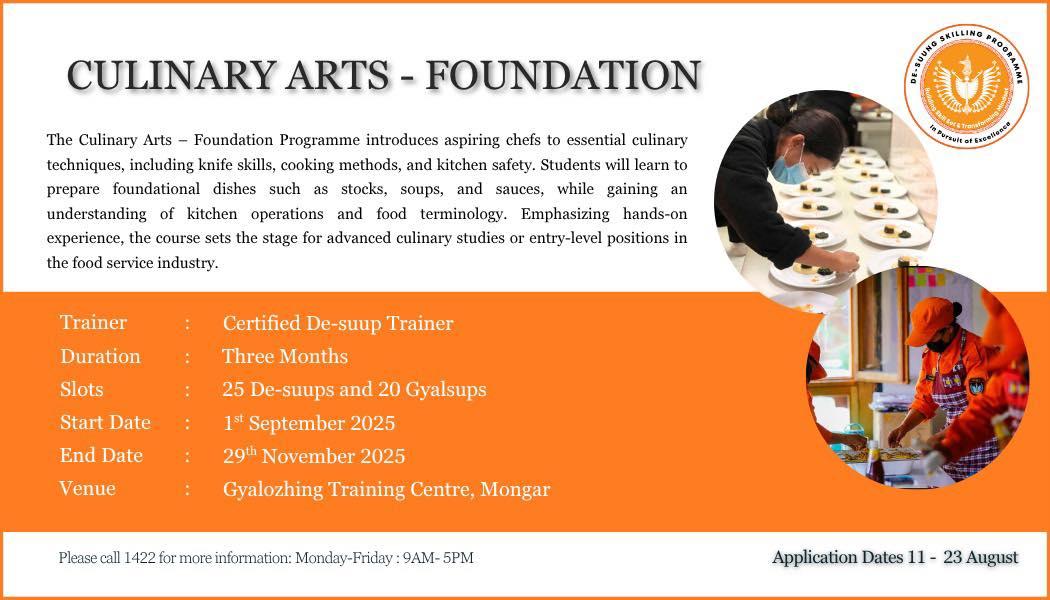 Culinary Arts - Foundation